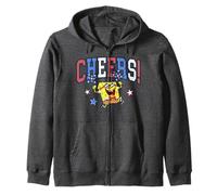 Spongebob Squarepants 4th of July Cheers! Red White & Blue Sudadera con Capucha