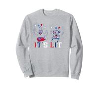 Spongebob Squarepants 4th of July It's Lit Patriotic Party Sudadera