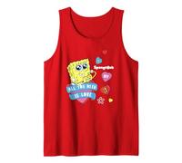 Spongebob Squarepants All You Need Is Love Valentine's Day Camiseta sin Mangas