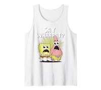 Spongebob Squarepants and Patrick Say What Camiseta sin Mangas
