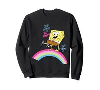 Spongebob Squarepants Be Happy Rainbow Sudadera