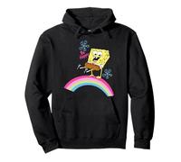 Spongebob Squarepants Be Happy Rainbow Sudadera con Capucha