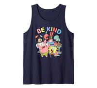 Spongebob Squarepants Be Kind Bikini Bottom Crew Camiseta sin Mangas
