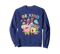Spongebob Squarepants Be Kind Bikini Bottom Crew Sudadera
