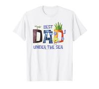 SpongeBob SquarePants Best Dad Under the Sea Cartoon Camiseta