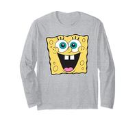 Spongebob Squarepants Big Face Smile Manga Larga