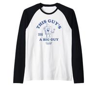 Spongebob Squarepants Big Guy Retro Camiseta Manga Raglan