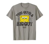 Spongebob Squarepants Big Guy Text Lean Camiseta