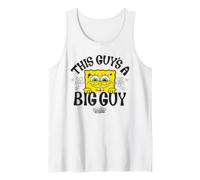 Spongebob Squarepants Big Guy Text Lean Camiseta sin Mangas