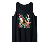 Spongebob Squarepants Bikini Bottom Carolers Christmas Day Camiseta sin Mangas