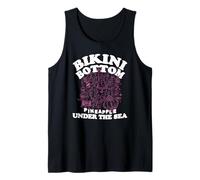 Spongebob Squarepants Bikini Bottom Pineapple Under The Sea Camiseta sin Mangas