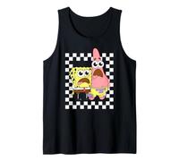Spongebob Squarepants Checkerboard Spongebob & Patrick Camiseta sin Mangas