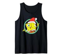 Spongebob Squarepants Christmas Cool Wink and Pose Portrait Camiseta sin Mangas