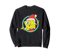 Spongebob Squarepants Christmas Cool Wink and Pose Portrait Sudadera
