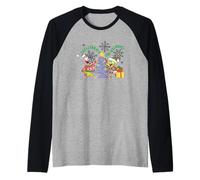 Spongebob Squarepants Christmas Shellebrate The Holidays! Camiseta Manga Raglan