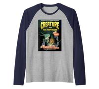 Spongebob Squarepants Creature Six Tentacles Camiseta Manga Raglan