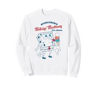 Spongebob Squarepants Enjoying The Bikini Bottom Ice Cream Sudadera