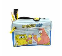 SpongeBob Squarepants Estuche para lápices de Bob Esponja, Estuche para lápices con el diseño de Bob Esponja y Patricio, mercancía Oficial