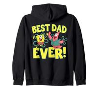 Spongebob Squarepants Father's Day Best Dad Ever Sudadera con Capucha