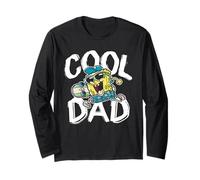 Spongebob Squarepants Father's Day Cool Dad Manga Larga