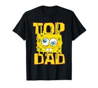 Spongebob Squarepants Father's Day Top Dad Sponge Face Camiseta