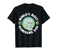 Spongebob Squarepants Father's Day World'S Most Handsome Dad Camiseta