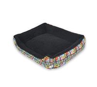 Spongebob Squarepants for Pets Deco Design Cuddler Dog Bed, 24" L x 19" W x 8" TH, Polyester, Officially Licensed