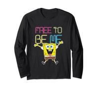 Spongebob Squarepants Free To Be Me Happy Manga Larga