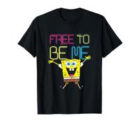 Spongebob Squarepants Free To Be Me Neon Camiseta