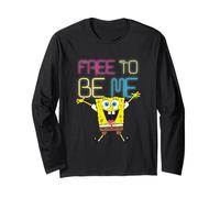 Spongebob Squarepants Free To Be Me Neon Manga Larga