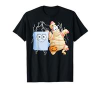 Spongebob Squarepants Ghost Spongebob and Mummy Patrick Camiseta