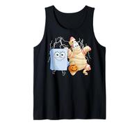 Spongebob Squarepants Ghost Spongebob and Mummy Patrick Camiseta sin Mangas