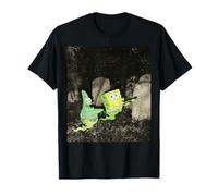 Spongebob Squarepants Ghost Spongebob & Patrick in Graveyard Camiseta
