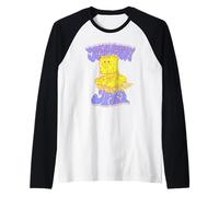 Spongebob Squarepants Groovy Style Jellyfish Jam Camiseta Manga Raglan