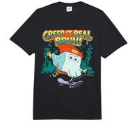 Spongebob Squarepants Halloween Creep It Real Bruh Comfort Colors Adult Heavyweight T-Shirt