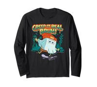 Spongebob Squarepants Halloween Creep It Real Bruh Manga Larga