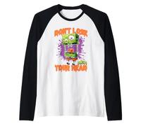 Spongebob Squarepants Halloween Don't Lose Your Head Camiseta Manga Raglan