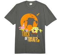 Spongebob Squarepants Halloween Full Moon Trick Or Treat Comfort Colors Adult Heavyweight T-Shirt