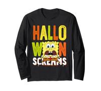 Spongebob Squarepants Halloween Screams Manga Larga