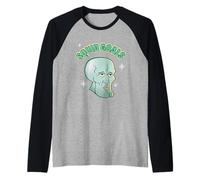 Spongebob Squarepants Handsome Squidward Camiseta Manga Raglan