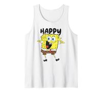 Spongebob Squarepants Happy Cheer Pose Camiseta sin Mangas