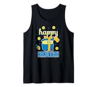 Spongebob Squarepants Happy Hanukkah A Present For Squidward Camiseta sin Mangas