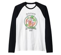 Spongebob Squarepants Happy St. Patrick's Day Camiseta Manga Raglan