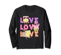 Spongebob Squarepants Heart Love Manga Larga