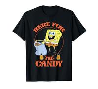 Spongebob Squarepants Here For The Candy Halloween Camiseta