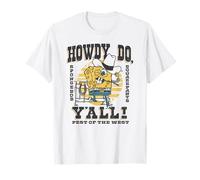Spongebob Squarepants Howdy Do Y'all! Pest of The West Camiseta