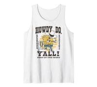 Spongebob Squarepants Howdy Do Y'all! Pest of The West Camiseta sin Mangas