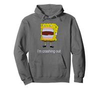 Spongebob Squarepants I'm Crashing out Meme Funny Cartoon Sudadera con Capucha