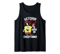 Spongebob Squarepants Ketchup Is Good On Everything Cute Camiseta sin Mangas