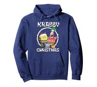 Spongebob Squarepants Krabby Christmas Best Friends Portrait Sudadera con Capucha